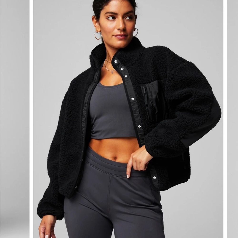 Fabletics Tahoe Teddy Jacket